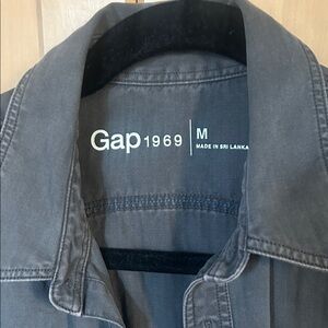 GAP Gray  Shirt Jacket